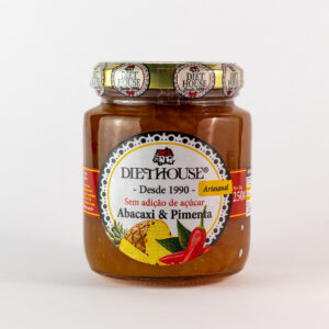 Doce De Abacaxi com Pimenta sem Açúcar, sem glúten e adoçado com Xilitol (250g)