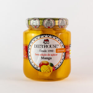 Doce de Manga em Calda sem Açúcar, sem glúten e adoçado com Xilitol (250g)