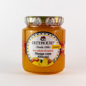 Doce de Manga com Abacaxi sem Açúcar, sem glúten e adoçado com Xilitol (250g)