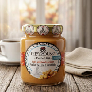 Doce/ Fondant de Leite com Amendoim sem Açúcar, sem glúten e adoçado com Xilitol (250g)