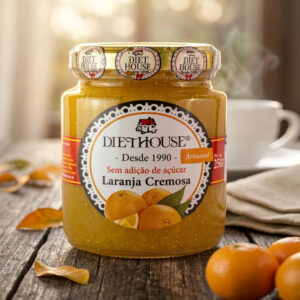 Doce de Laranja cremosa sem Açúcar, sem glúten e adoçado com Xilitol (250g)
