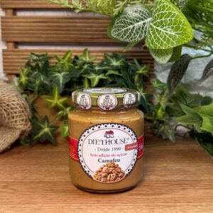 Doce de Camafeu, sem açúcar e adoçado com Xilitol