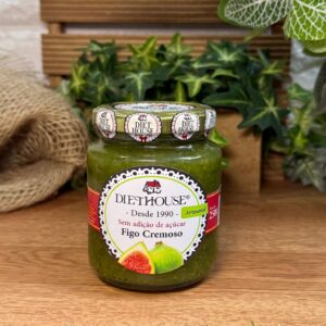 Doce de Figo Cremoso, sem açúcar e adoçado com Xilitol